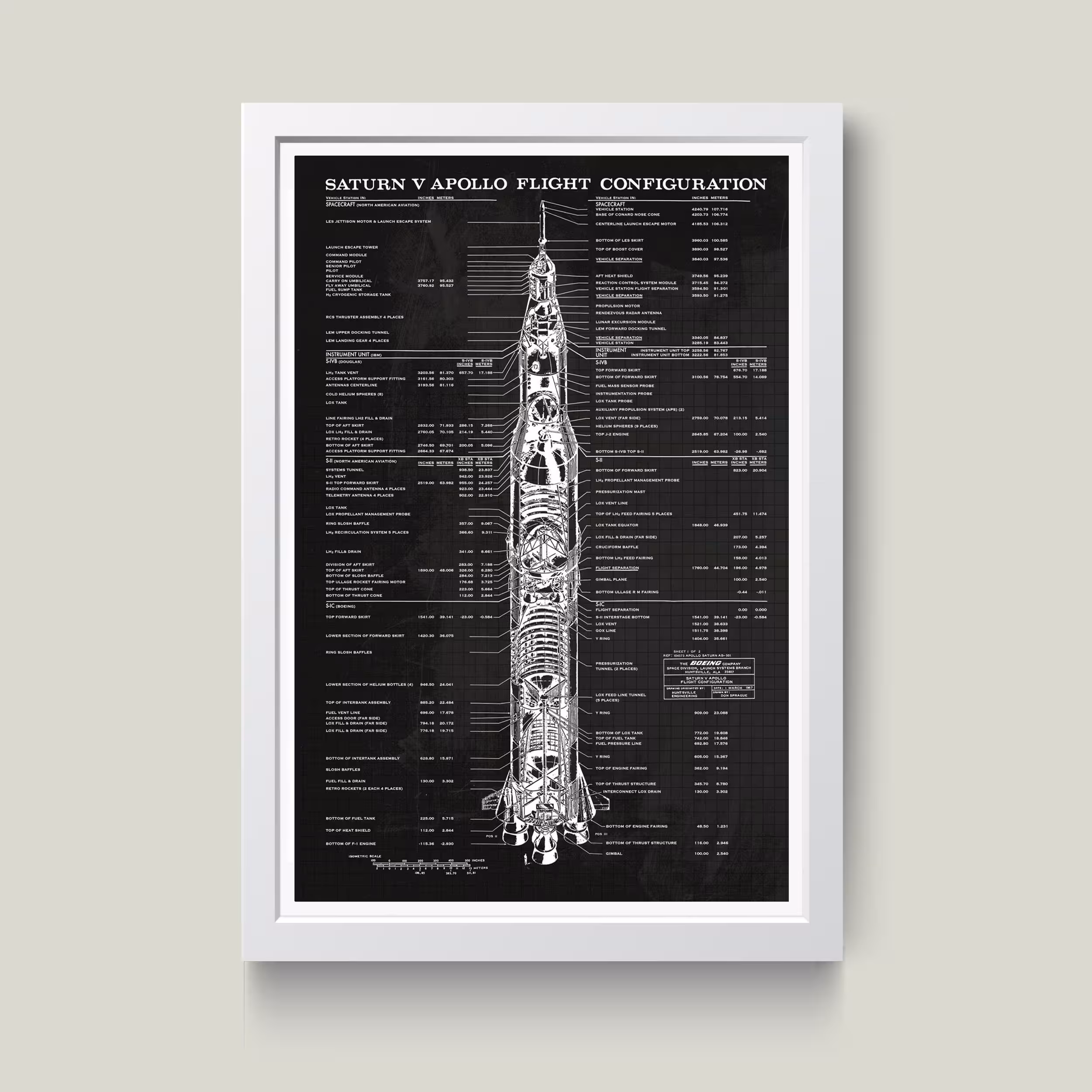 تابلو مدل Nasa Rocket ناسا کد m1420-w