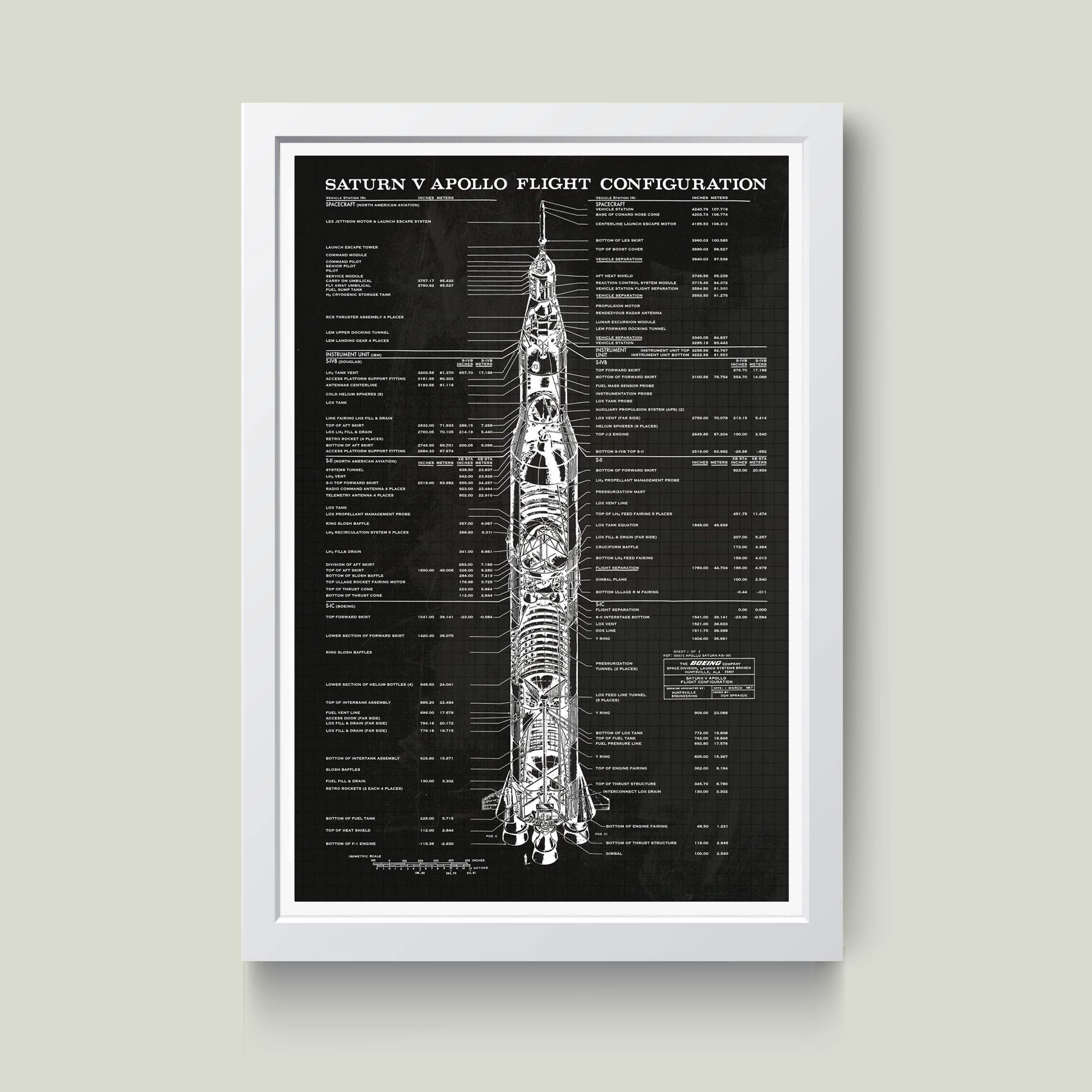 تابلو مدل Nasa Rocket ناسا کد m1420-w