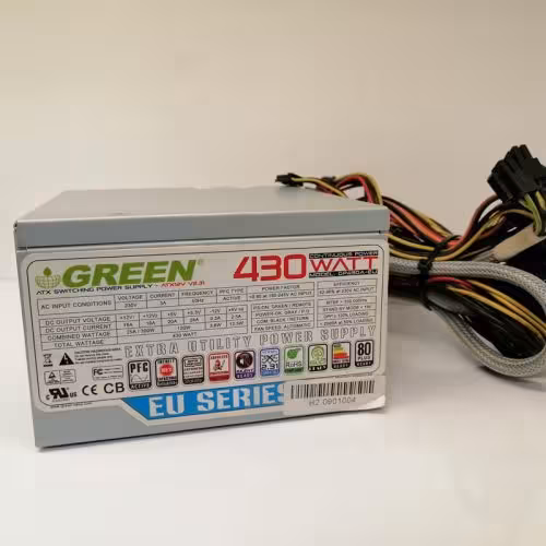 پاور 430 وات گرین مدل GP430A-EU (پیچ پلمپ ندارد)
