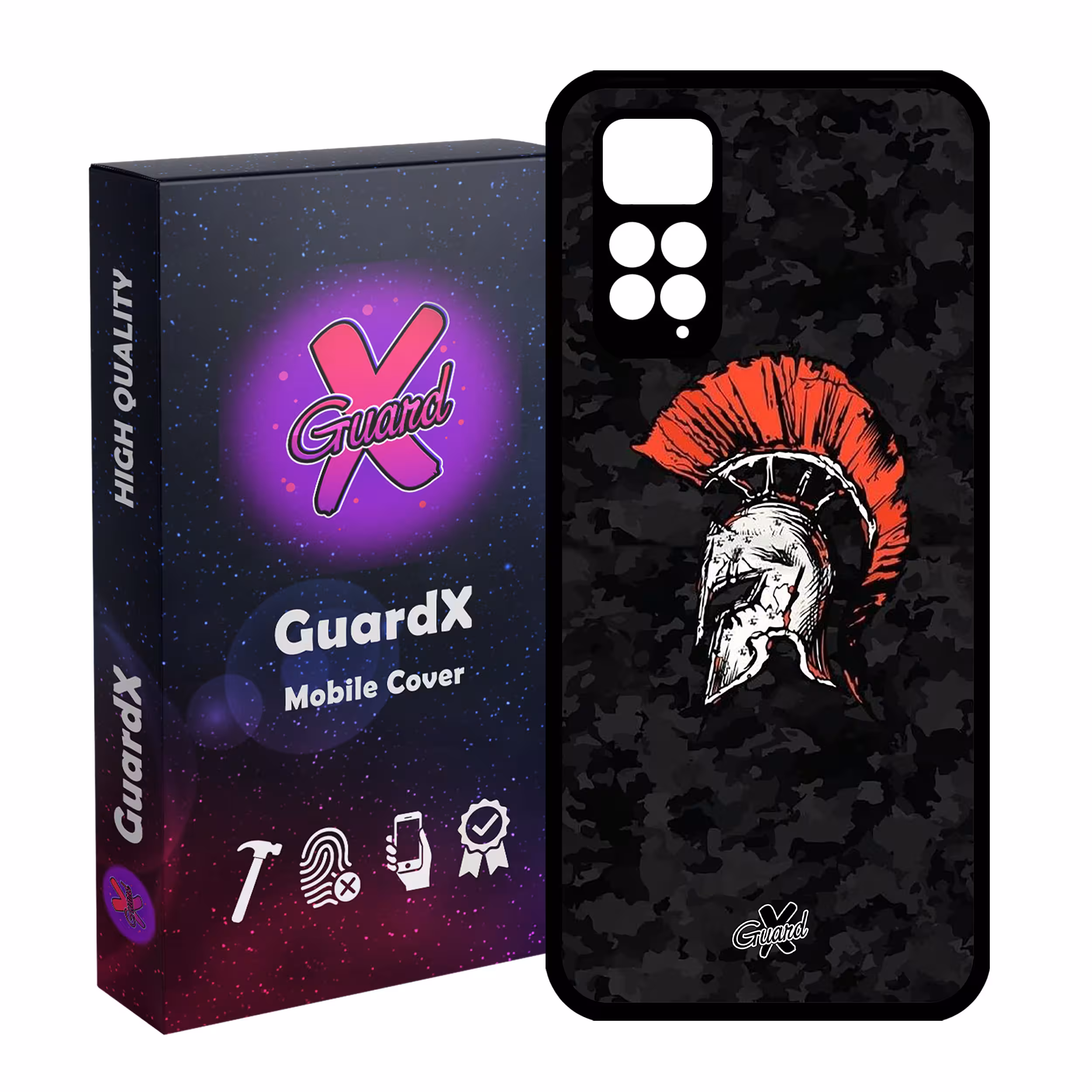 کاور گارد ایکس طرح Gladiator مدل Glass10079 مناسب برای گوشی موبایل شیائومی Redmi Note 11S/ Note 11 4G