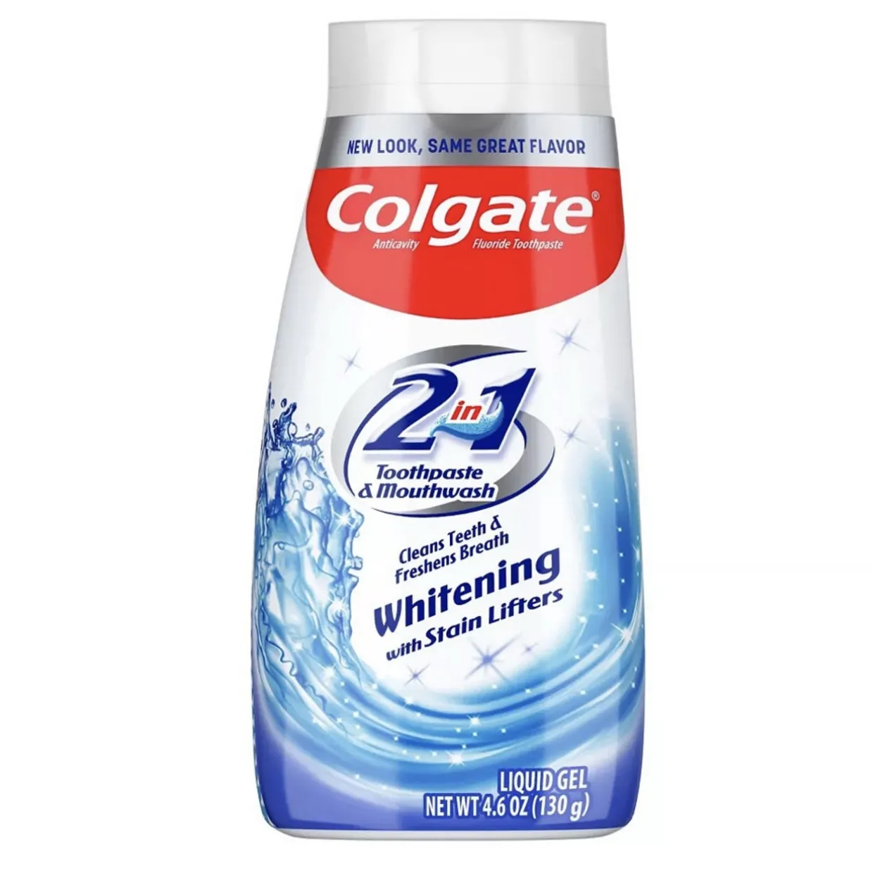 خمیر دندان و دهانشویه 2 در 1 Colgate کلگیت سفید کننده سفارش اروپا 100 میل