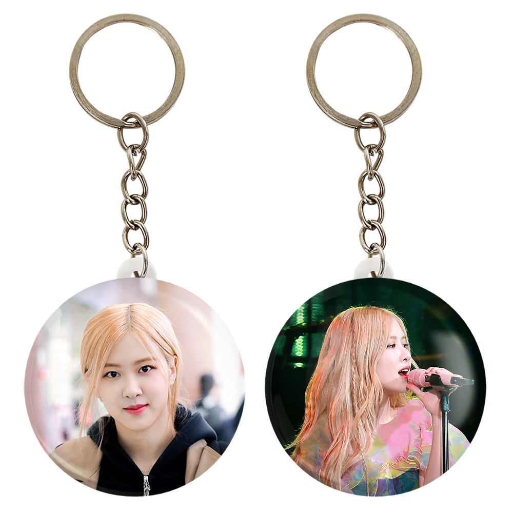 جاکلیدی خندالو مدل رزی بلک پینک کد 1444014139 مجموعه 2 عددی