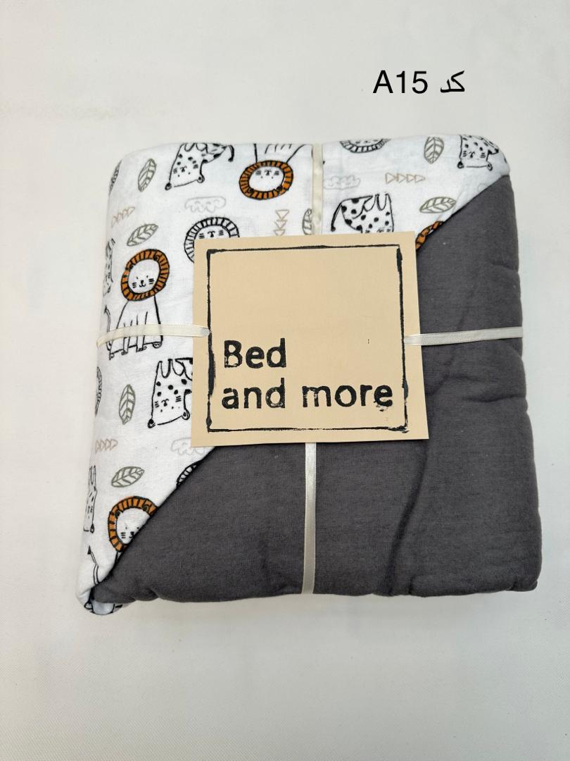 روتختی دونفره چهار تکه کدA15 (کاور تشک،روانداز،دوعدد روبالشتی)