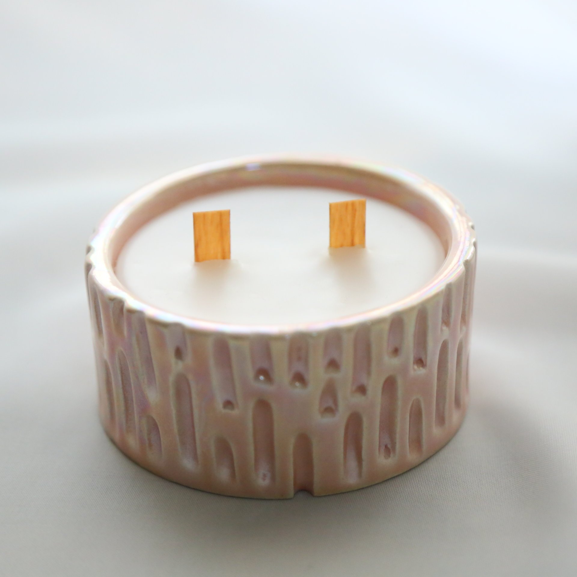 شمع سرامیکی رنگین کمانی 1