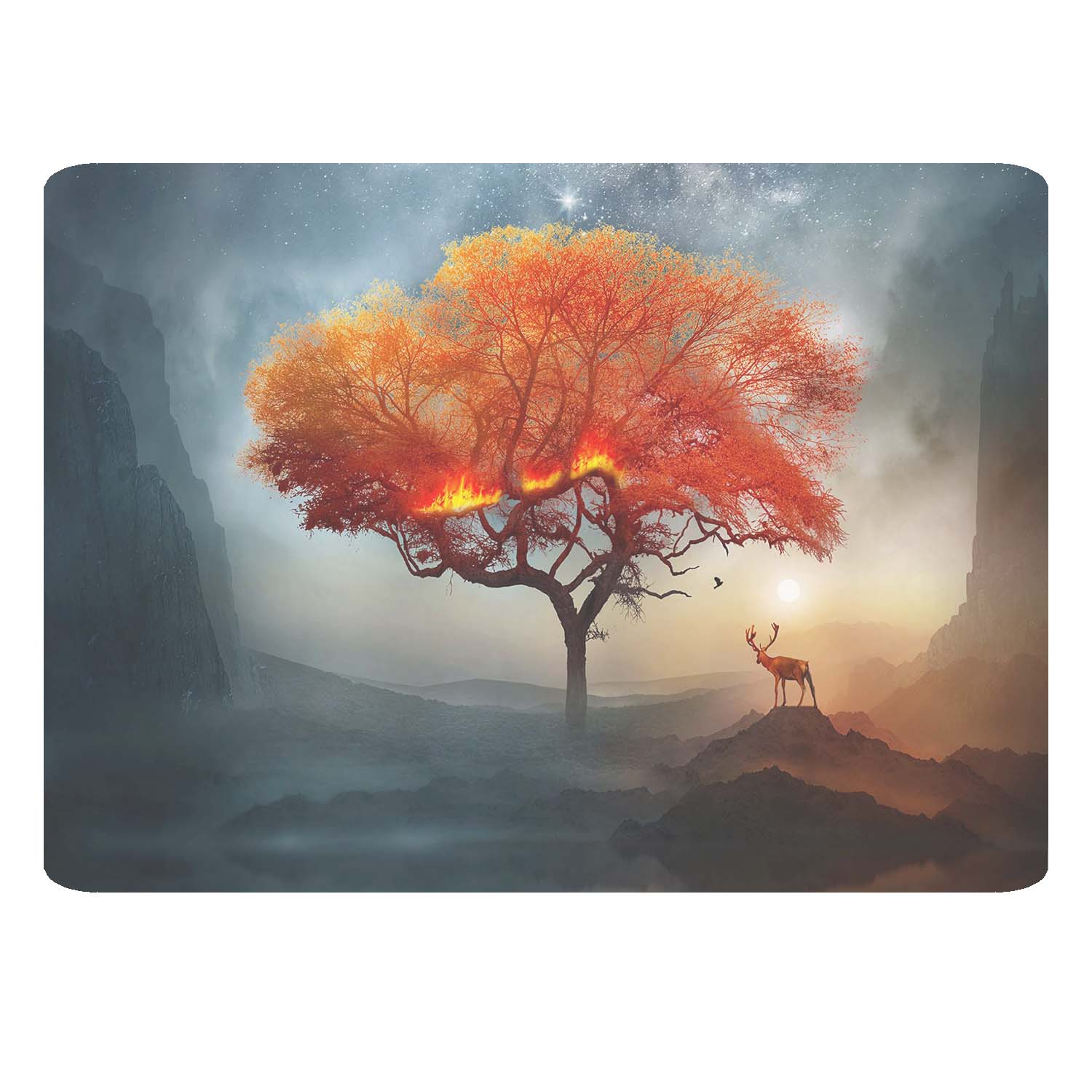 ماوس پد مدل درخت کد 496 BBB