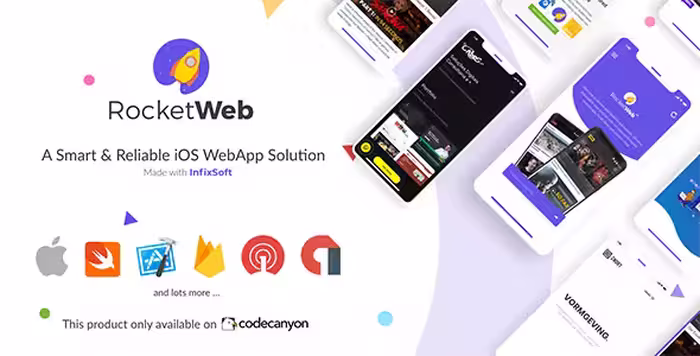 دانلود اپلکیشن RocketWeb برای iOS