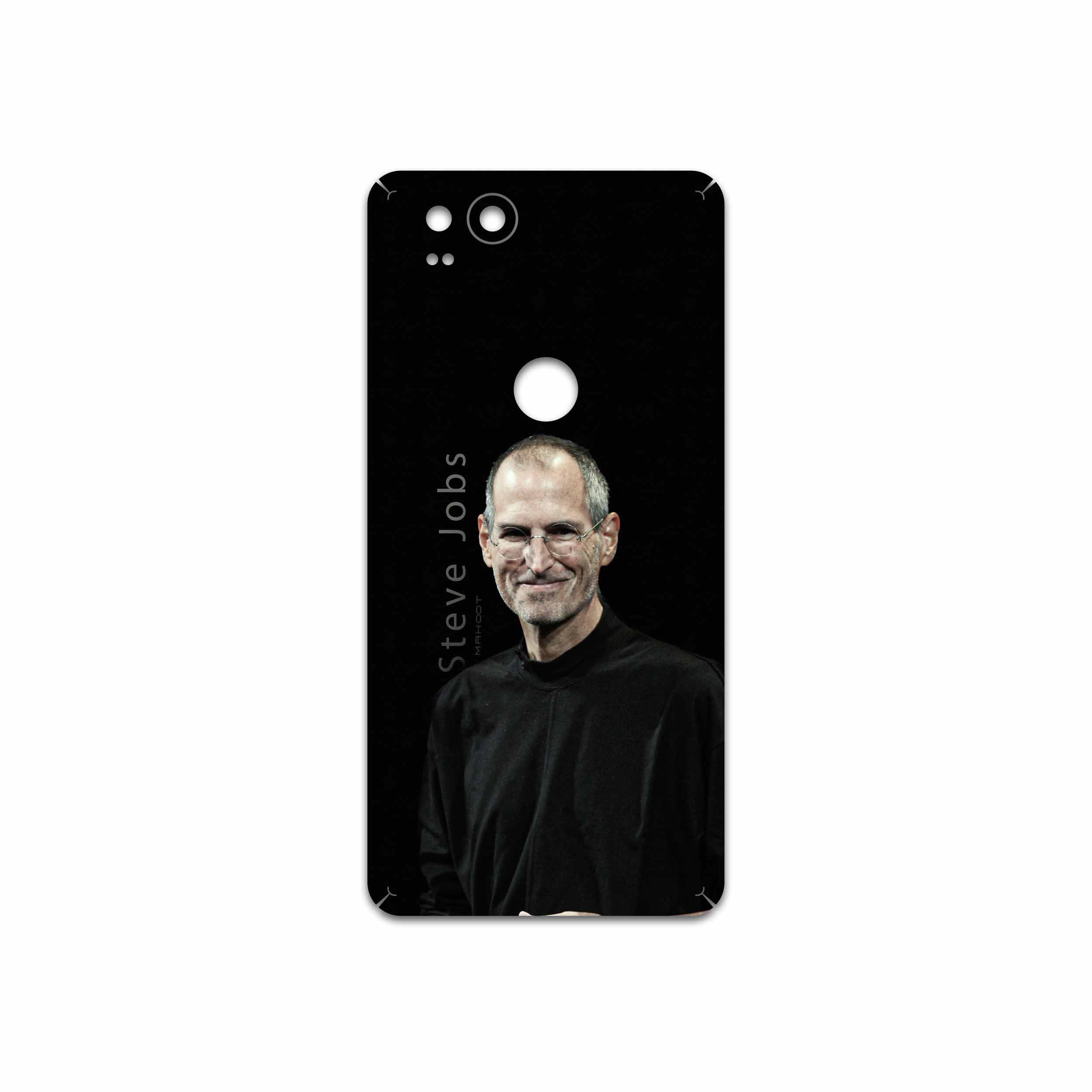 برچسب پوششی ماهوت مدل Steve Jobs مناسب برای گوشی موبایل گوگل Pixel 2