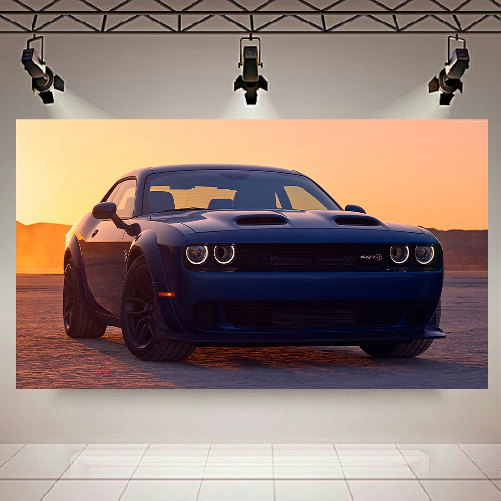 تابلو بوم طرح ماشین مدل دوج چلنجر کد AR5640