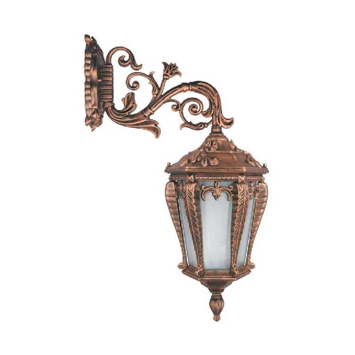 چراغ دیواری حیاطی و پارکی تکشیدفام مدل پالیز کد 8504-15