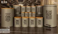 سرویس آشپزخانه 15 پارچه بی وی کی کد 853915