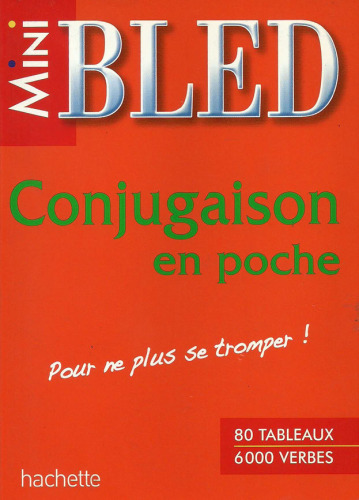 خرید و دانلود نسخه کامل کتاب Conjugaison en poche : Pour ne plus se tromper !