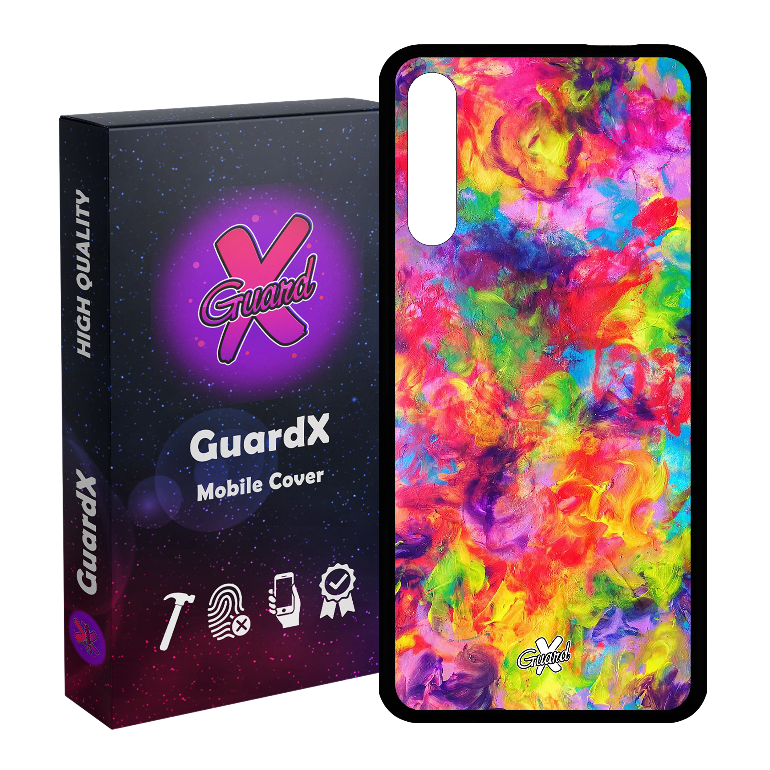 کاور گارد ایکس طرح رنگی مدل Glass10390 مناسب برای گوشی موبایل آنر 9X Pro