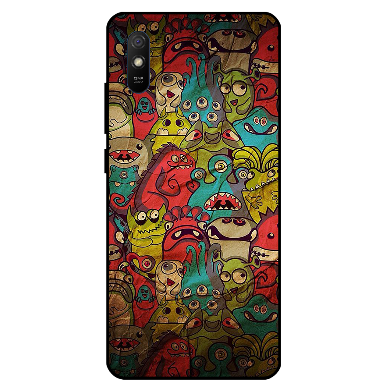 کاور مگافون کد 0101 مناسب برای گوشی موبایل شیائومی Redmi 9A / Redmi 9i