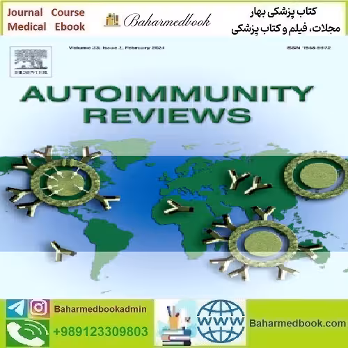 Autoimmunity Reviews Volume 23 Issue 1 to 2 2024 TRUE