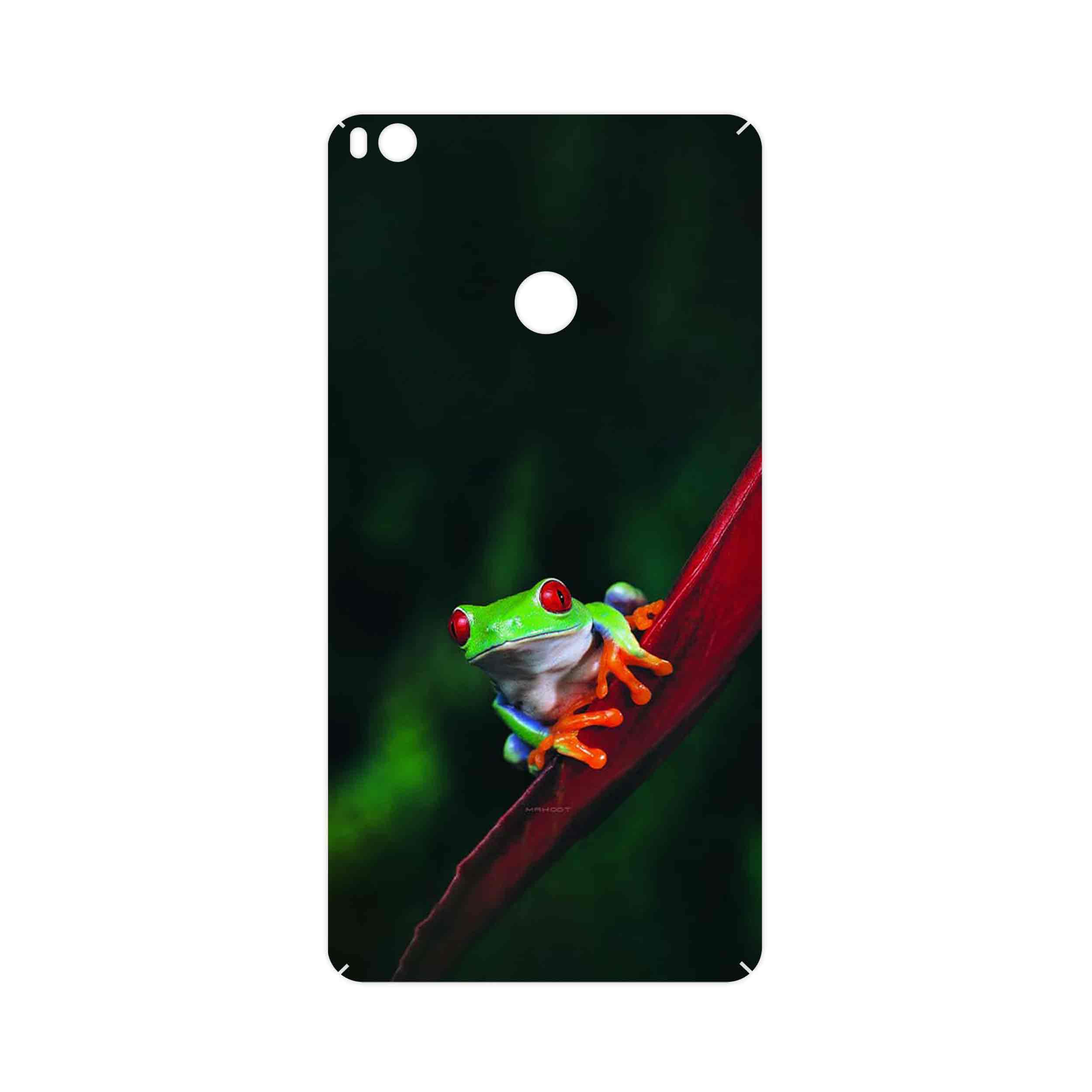 برچسب پوششی ماهوت مدل Frog مناسب برای گوشی موبایل شیائومی Mi Max 2
