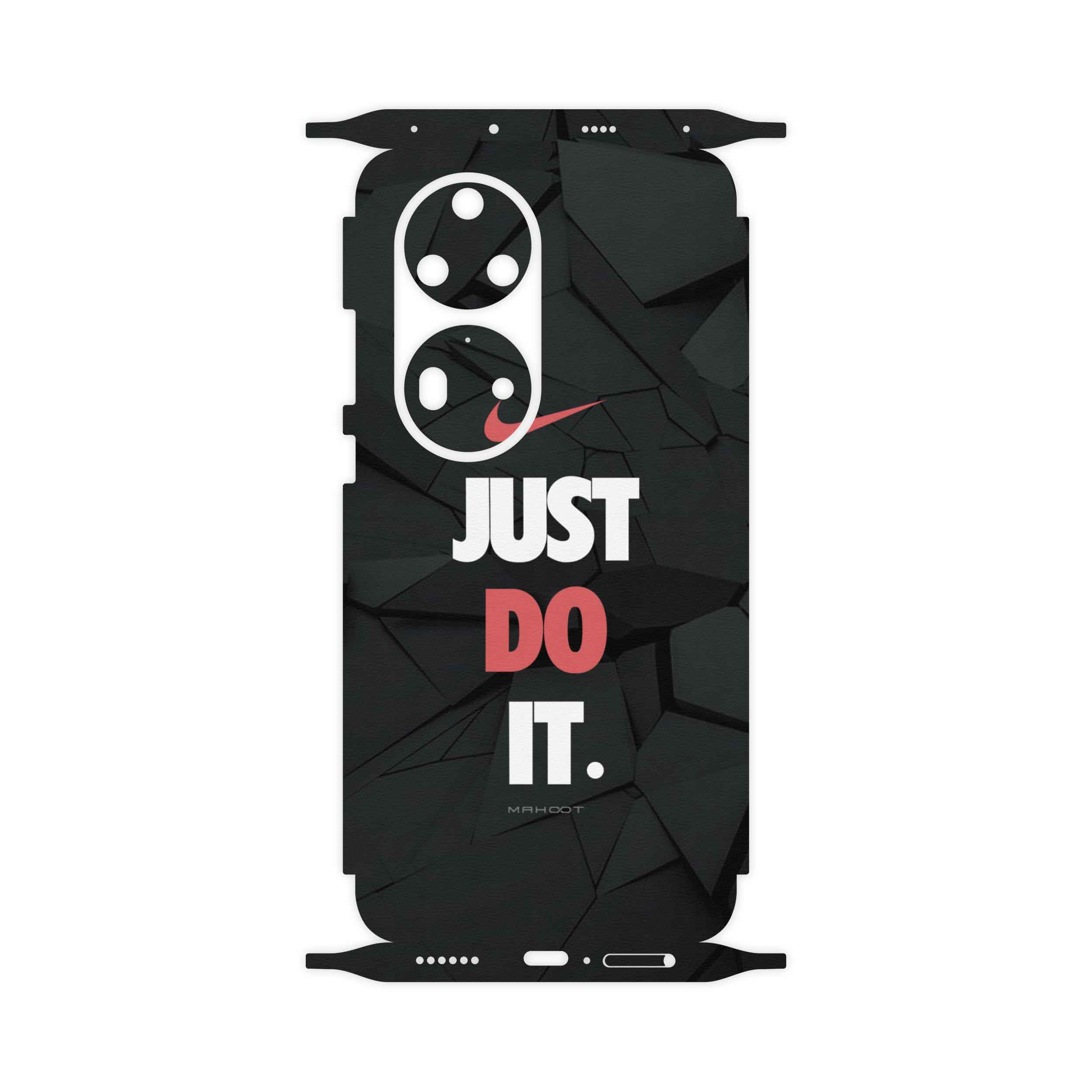 برچسب پوششی ماهوت مدل NIKE-Logo-FullSkin مناسب برای گوشی موبایل هوآوی P50 Pro