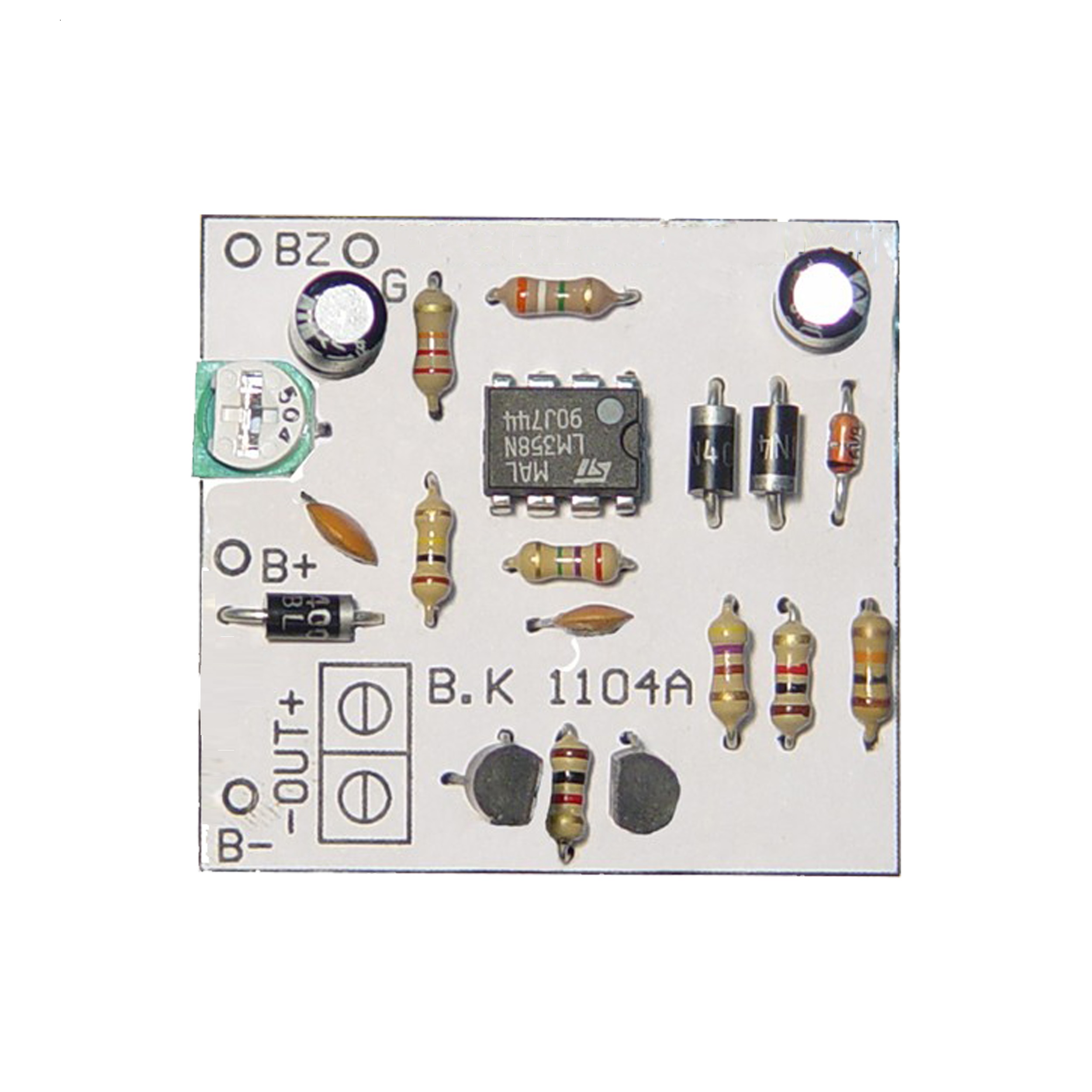 کیت آموزشی دزدگیر موتور مدل BK-1104B