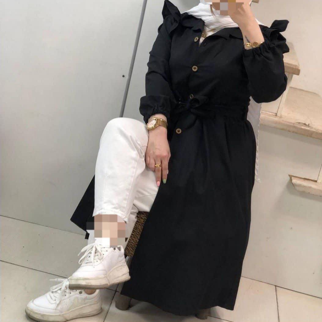 مانتو عروسکی بلند 
