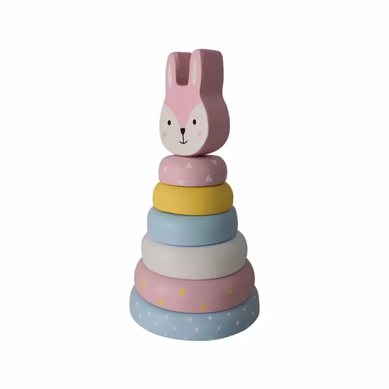 بازی فکری برج هیجان طرح خرگوش مدل Mkids56-B