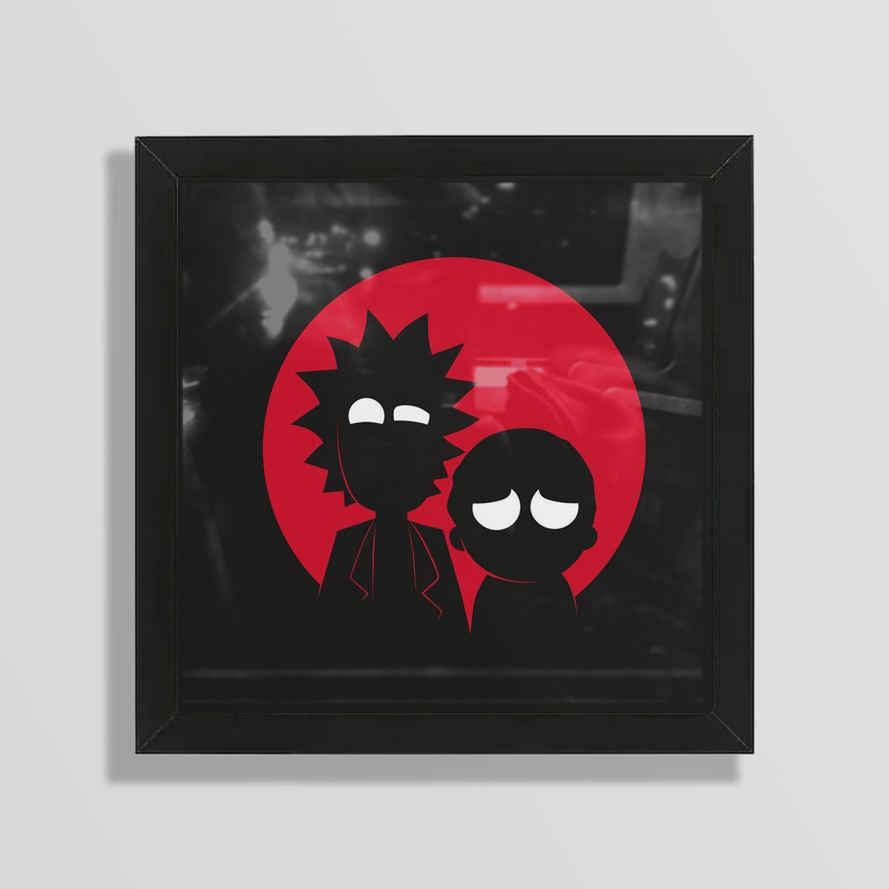 تابلو طرح ریک و مورتی مدل Jm21