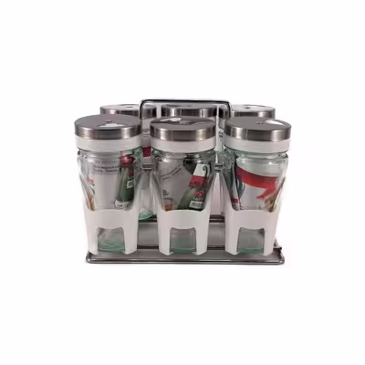 ست جای ادویه 6 پارچه کاپریس مدل پارادایز کد 4578