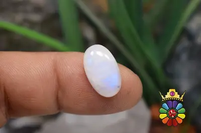 سنگ ماه رنگین کمانی(لابرادوریت سفید)