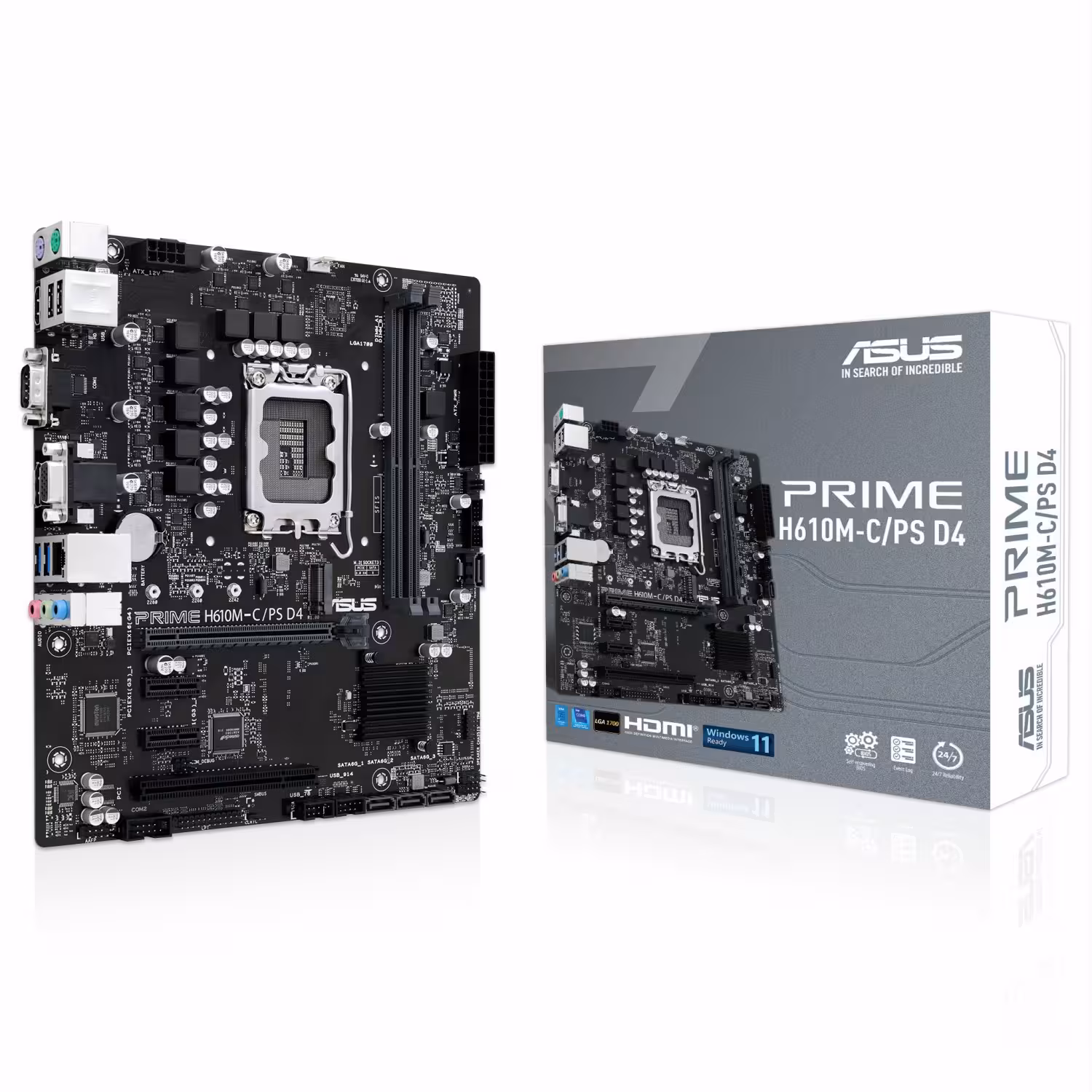 مادربرد مدل H610M-C PS D4 PRIME ASUS ایسوس