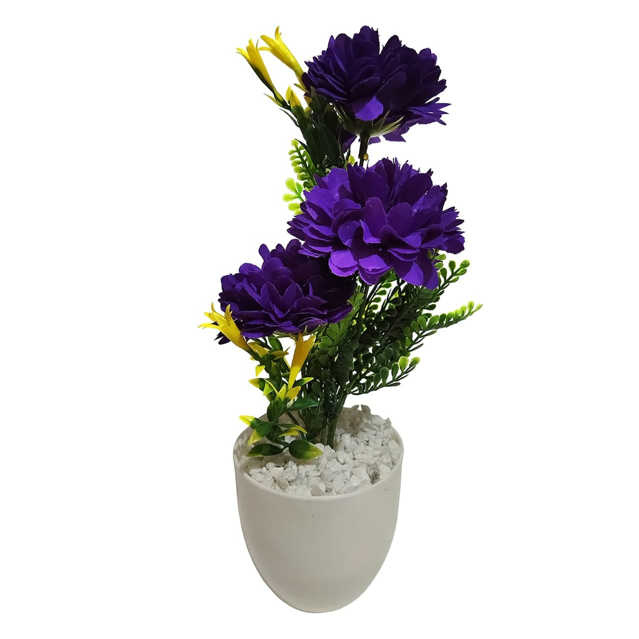 گلدان به همراه گل مصنوعی کد 180