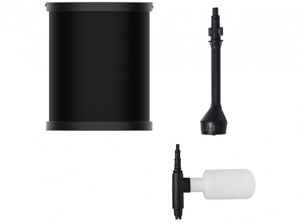 بسته 3 عددی کیف شست و شو خودرو بیسوس Baseus Dual Power Portable Electric Car Wash Nozzle