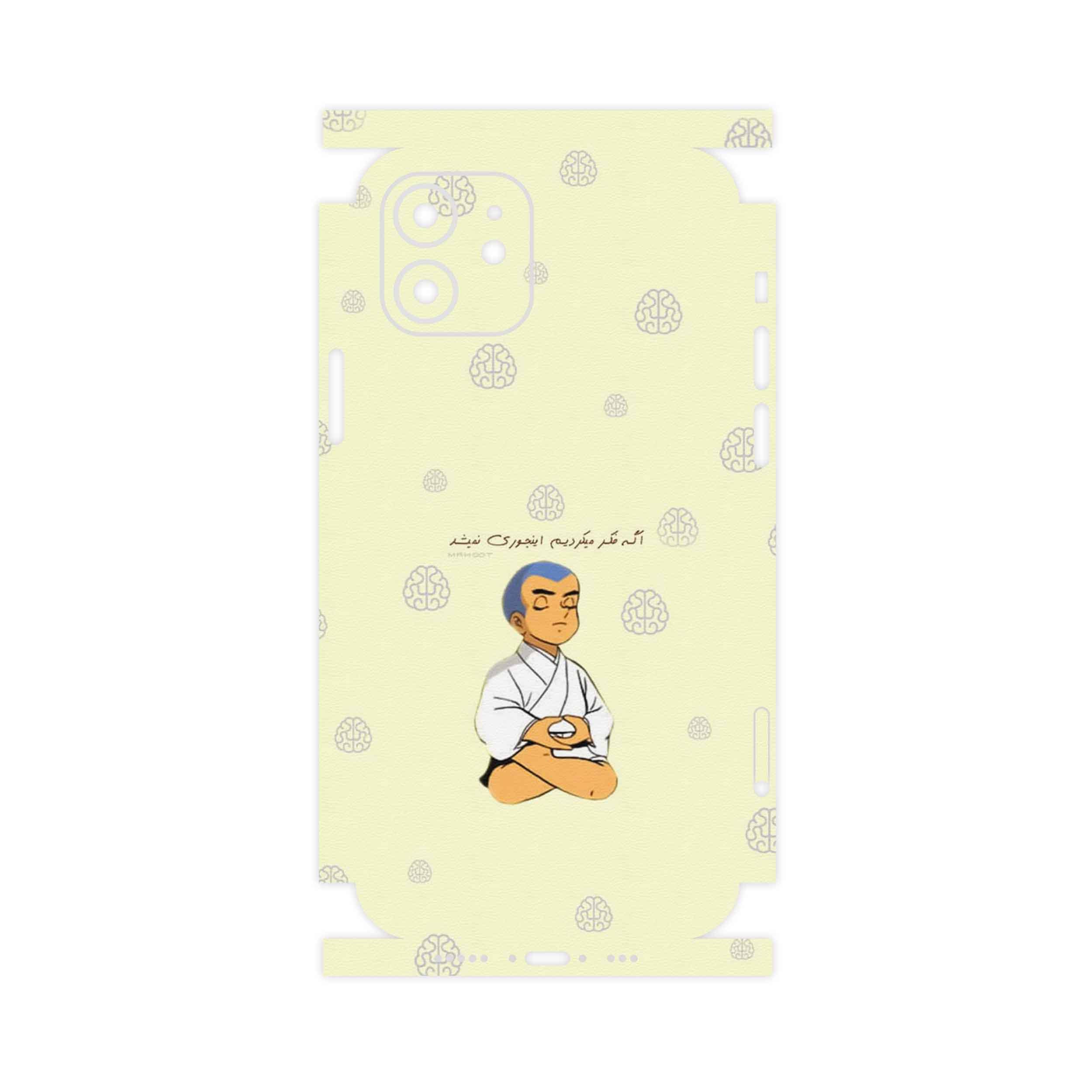 برچسب پوششی ماهوت مدل Ikkyu-san-FullSkin مناسب برای گوشی موبایل اپل iPhone 12