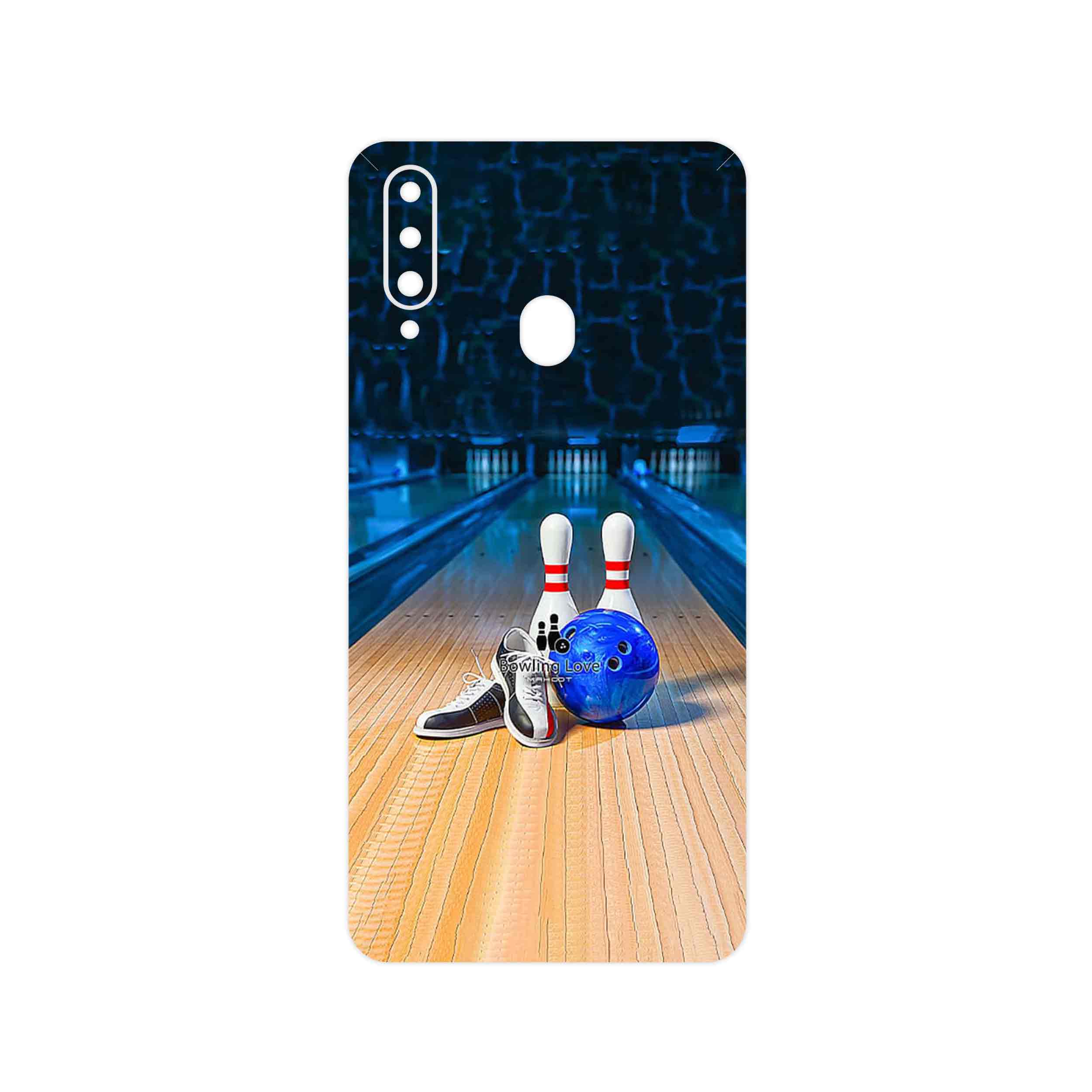 برچسب پوششی ماهوت مدل Bowling مناسب برای گوشی موبایل سامسونگ Galaxy A20s