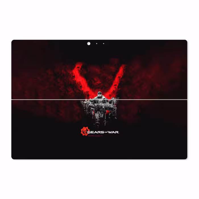 برچسب پوششی ماهوت مدل Gears-Of-War-Game مناسب برای تبلت مایکروسافت Surface Pro 3 2014