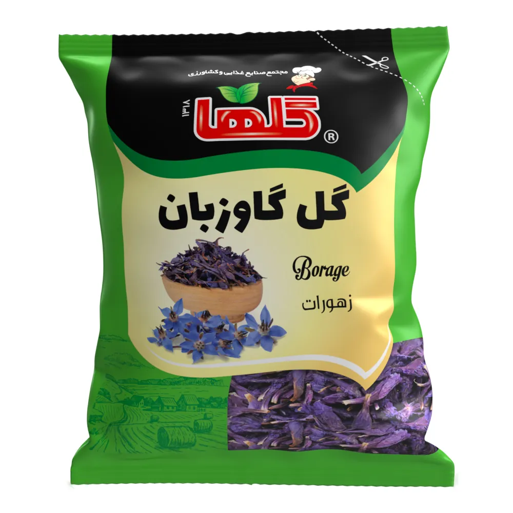 گل گاو زبان 10 گرم - سلفون