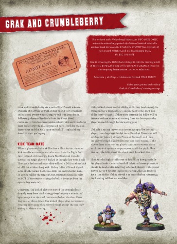 خرید و دانلود نسخه کامل کتاب Blood Bowl: Grak and Crumbleberry