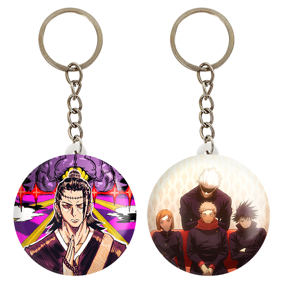 جاکلیدی خندالو مدل سوگورو گتو و گوجو و مگومی و ایتادوری و نوبارا انیمه جوجوتسو کایزن ک1106511060 مجموعه 2 عددید 