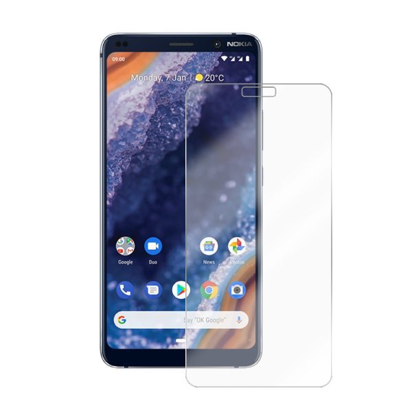 گلس نوکیا 9 pure view مدل نانو هیدروژل آنتی بلو برند راک اسپیس کد S