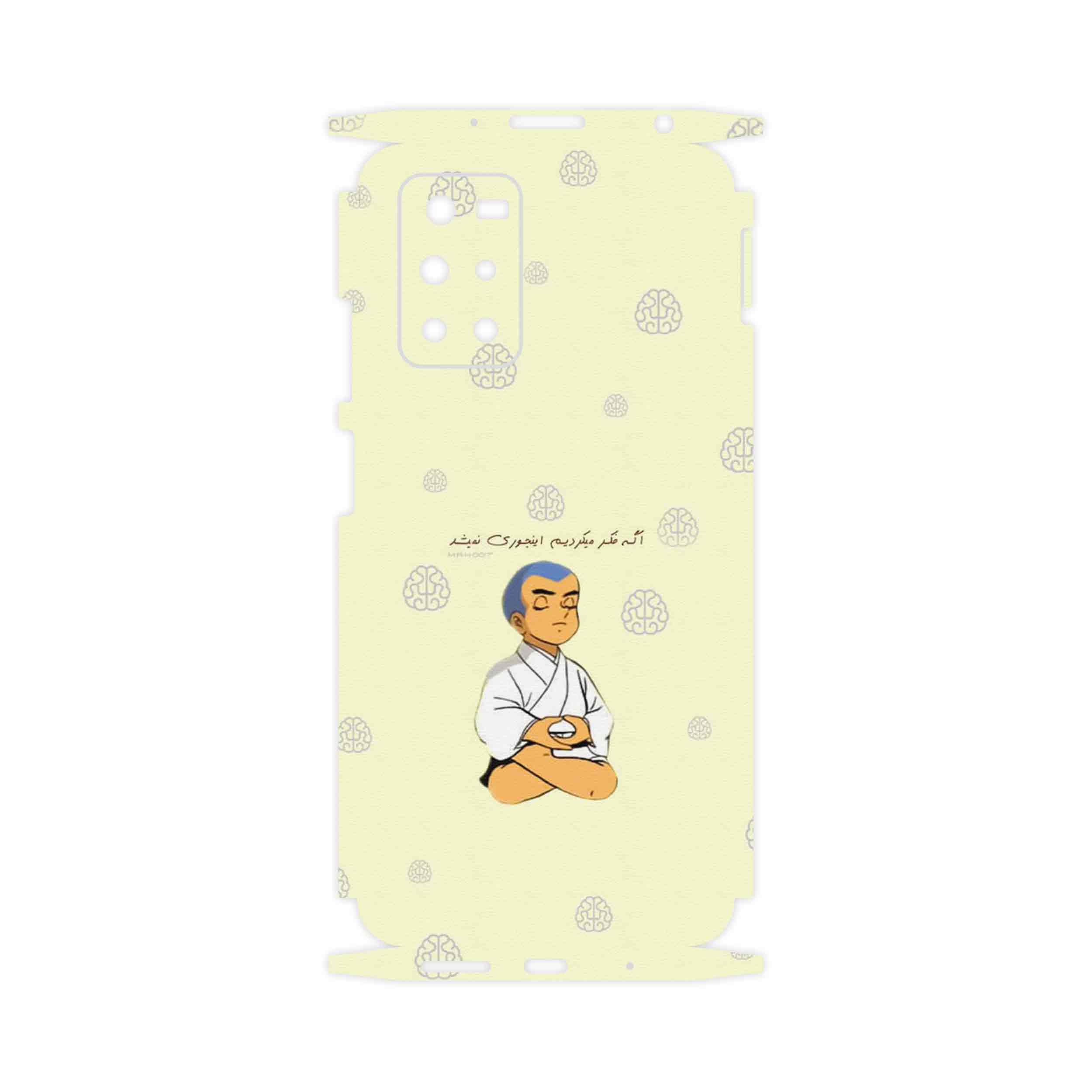 برچسب پوششی ماهوت مدل Ikkyu-san-FullSkin مناسب برای گوشی موبایل شیائومی Redmi Note 11 4G