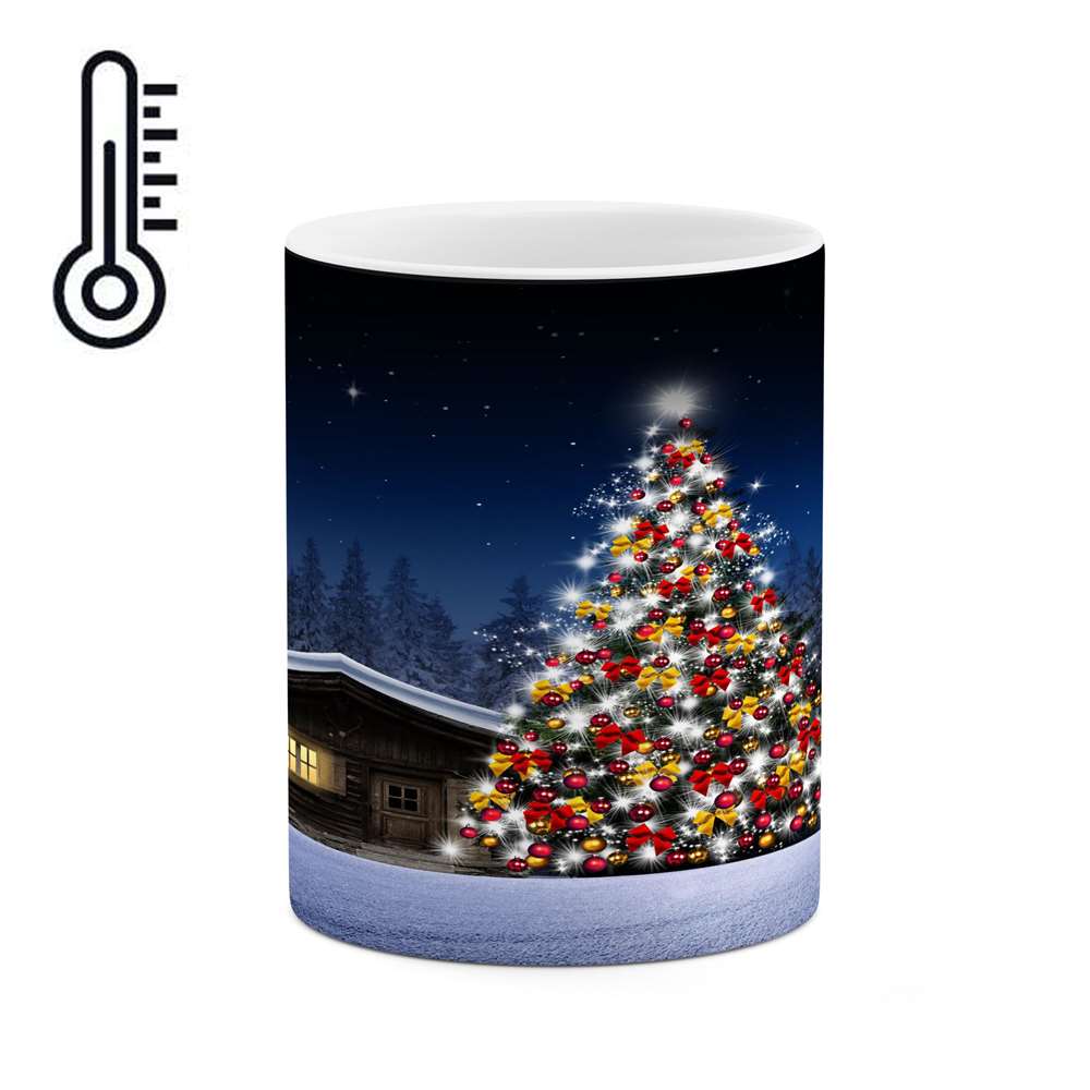 ماگ حرارتی کاکتی طرح کریسمس مدل mgh17062