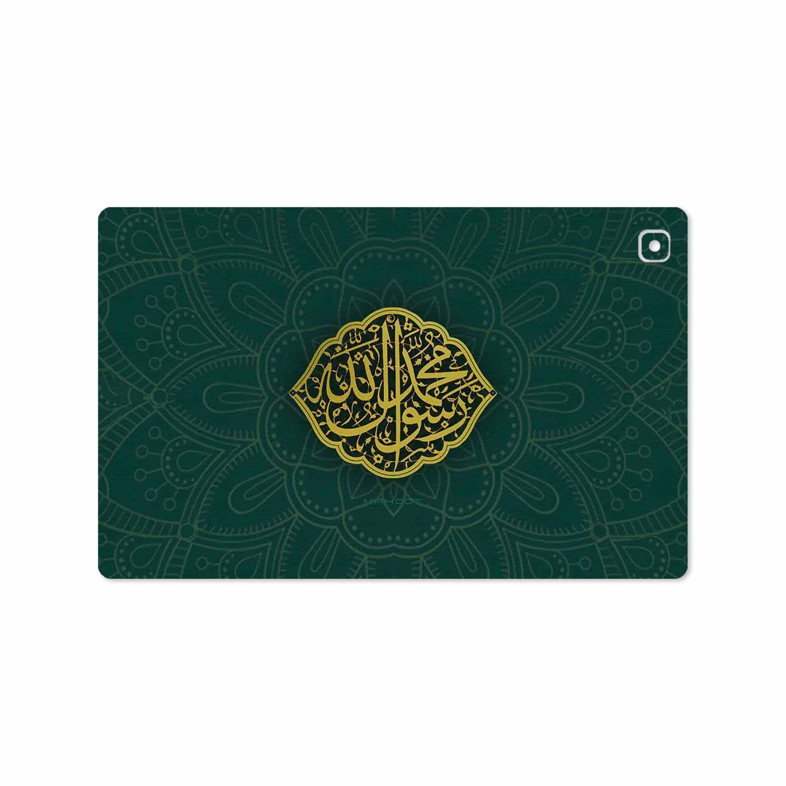 برچسب پوششی ماهوت مدل Mohammad-Rasool-Allah مناسب برای تبلت سامسونگ Galaxy Tab A7 10.4 LTE 2020 T505