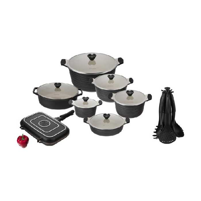 سرویس پخت و پز 22  پارچه هوم کینگ کد 001 | کالا مکس