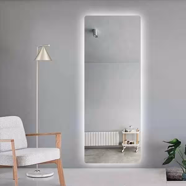 آینه قدی بک لایت الف مدل نوستالژی BA-170-80