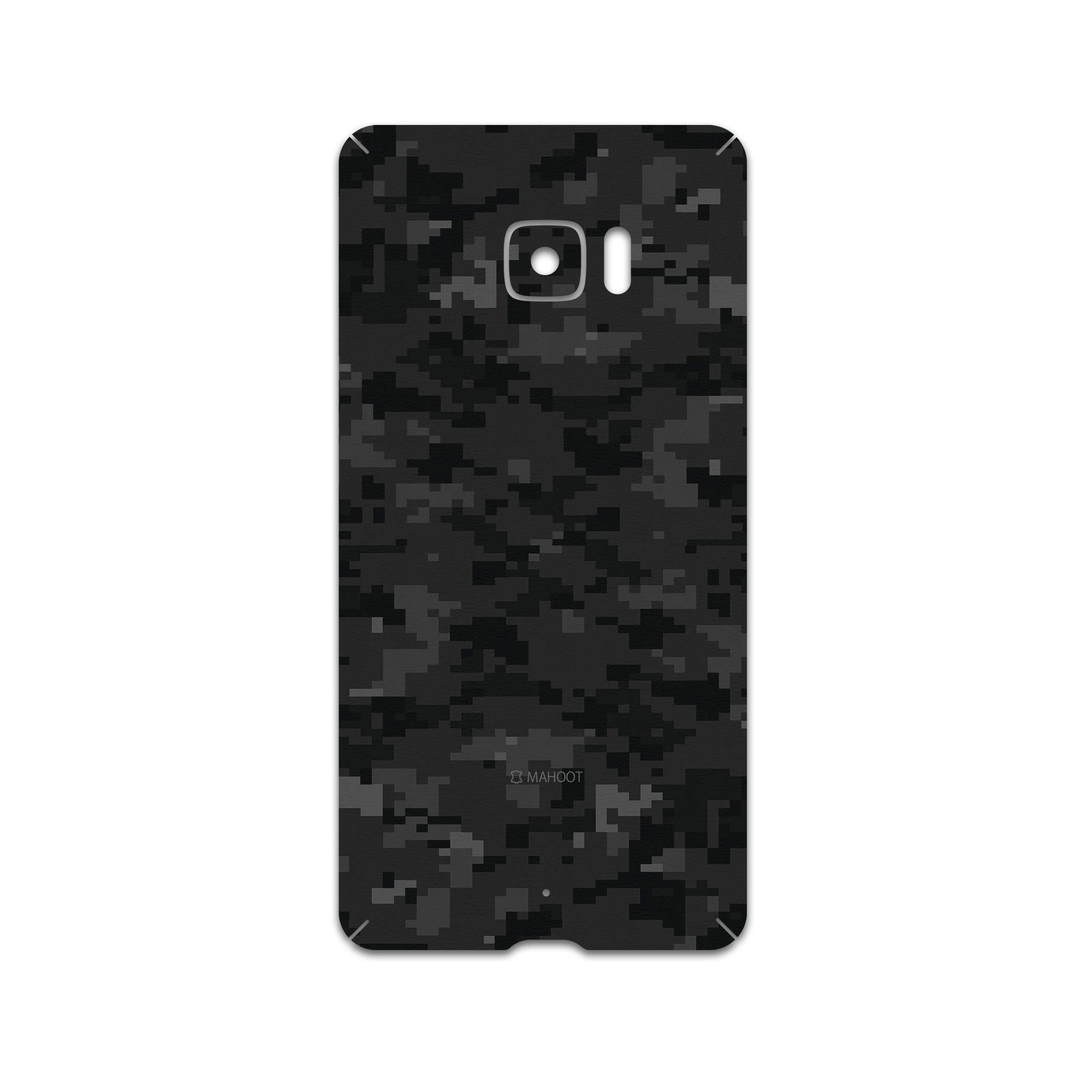 برچسب پوششی ماهوت مدل Night-Army-Pixel مناسب برای گوشی موبایل اچ تی سی U Ultra