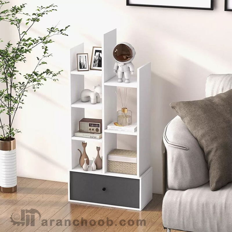 کتابخانه چوبی ایستاده