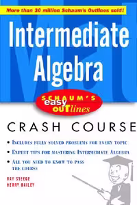 خرید و دانلود نسخه کامل کتاب Schaum's Easy Outlines: Intermediate Algebra