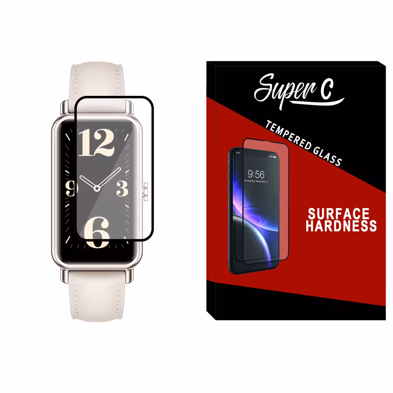 محافظ صفحه نمایش نانو سوپرسی مدل SRC مناسب برای ساعت هوشمند هوآوی Watch Fit mini