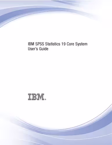 خرید و دانلود نسخه کامل کتاب IBM SPSS Statistics 19 Core System User Guide