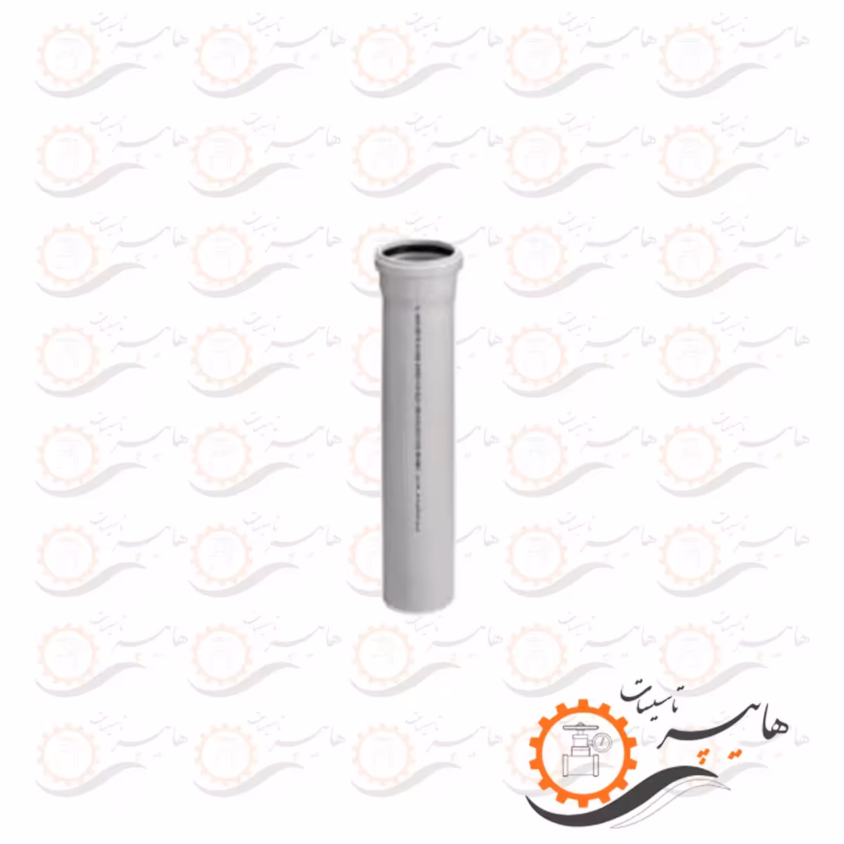 لوله پوشفیت سه لایه فاضلابی وحید سایز 40 میلیمتر