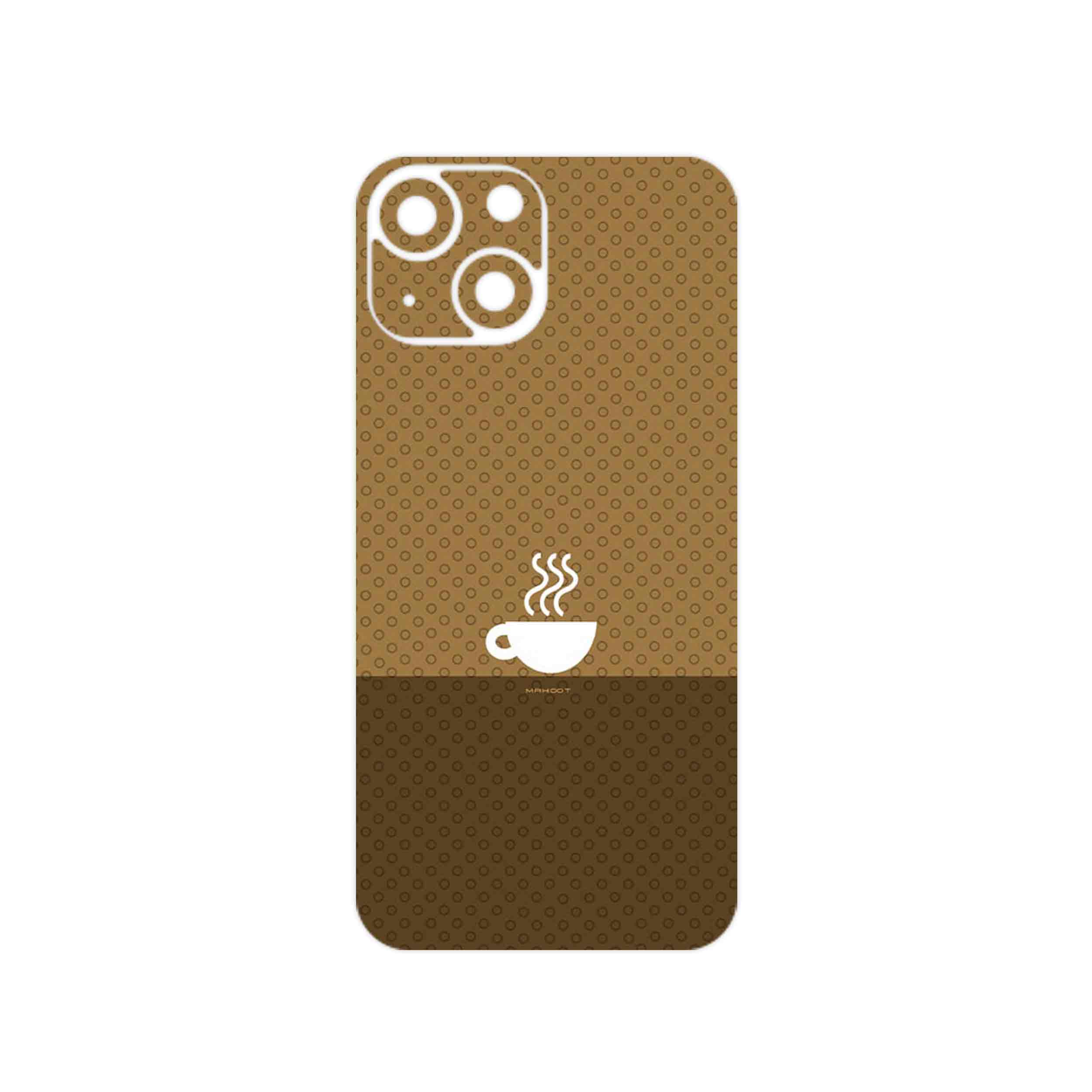 برچسب پوششی ماهوت مدل Minimal Cup of Coffee Icon مناسب برای گوشی موبایل اپل iPhone 13 Mini