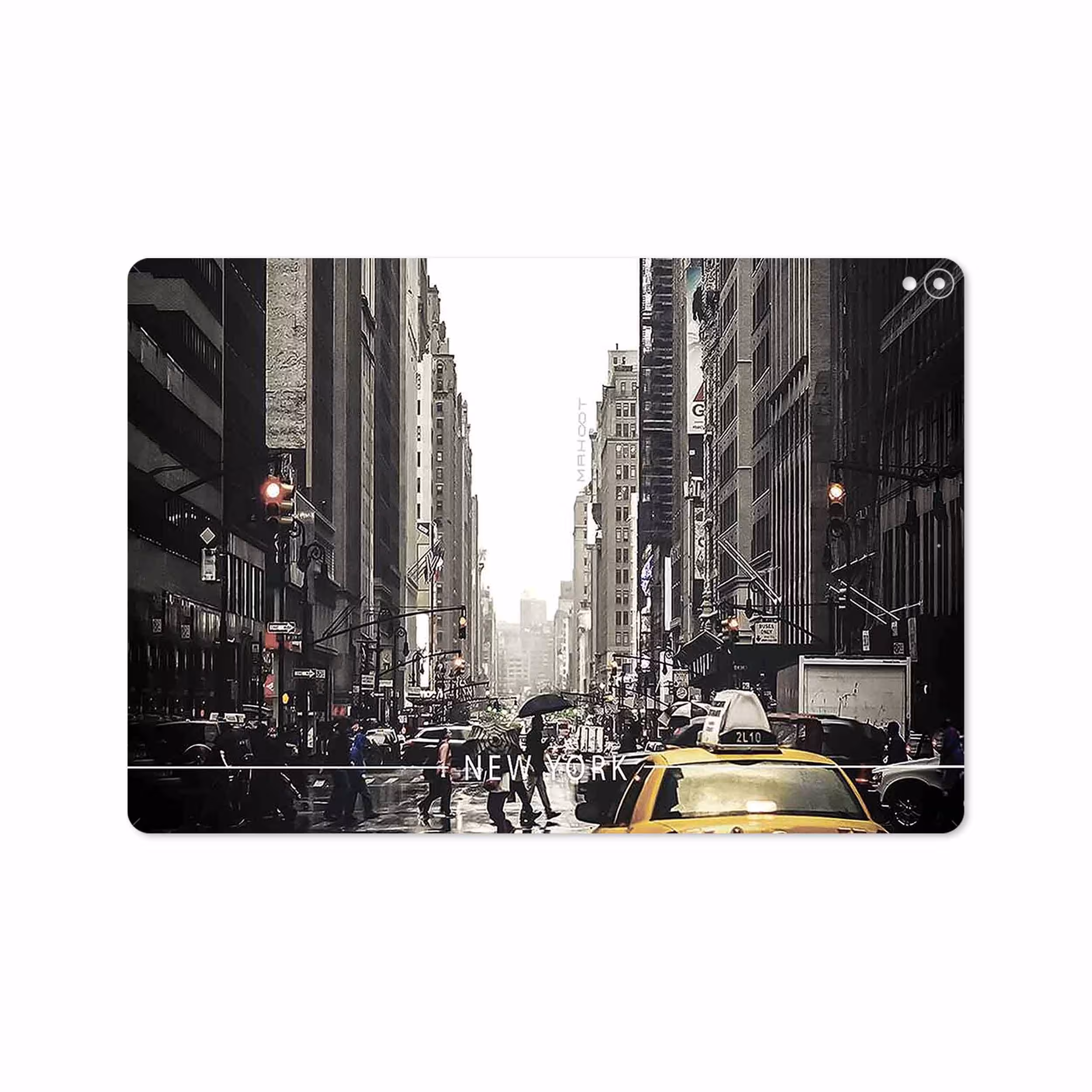 برچسب پوششی ماهوت مدل New York City مناسب برای تبلت اپل iPad Pro 10.5 2017 A1709