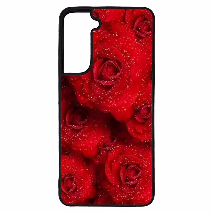 کاور طرح گل رز کد G-012 مناسب برای گوشی موبایل سامسونگ Galaxy S21 FE | دیجی قاب دونی